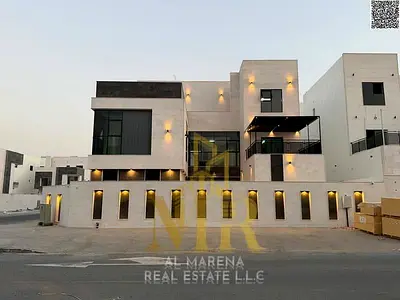 فخامة بلا حدود في الحليو 2 | فيلا زاوية مع مسبح خاص ومصعد بسعر شامل كافة الرسوم!** ** فيلا زاوية فاخرة للبيع في منطقة الحليو 2 – عجمان** احصل على فخام