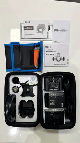 Meike MK-MT24 II Macro Twin Flash for Nikon – Brand New Open Box