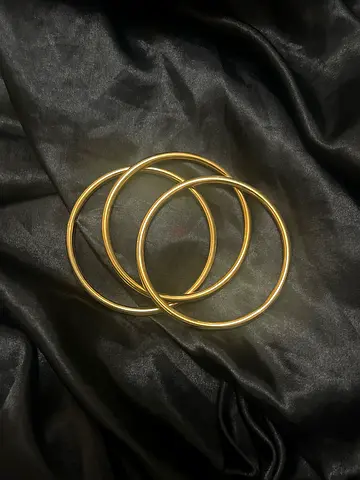 Golden Three Bangles