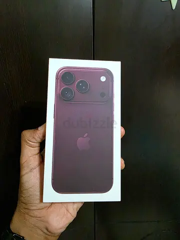 Iphone 18 Pro Burgundy 1TB - Brand New Sealed TDRA