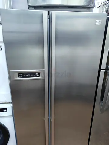 TEKA Side-by-Side Stainless Steel Refrigerator (Used) - Good Working Condition