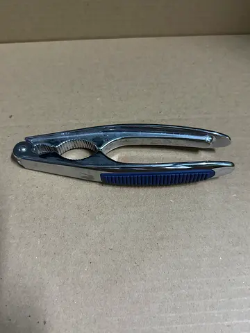 Stainless Steel Nutcracker / Garlic Press - excellent Condition