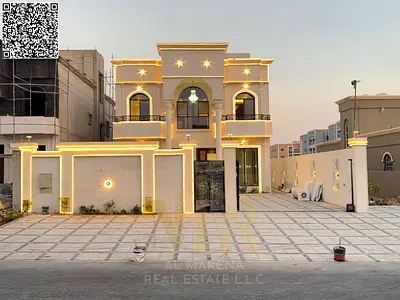 فرصة مميزة لامتلاك فيلا راقية في الروضة عجمان بتصميم عملي ومساحات تمنحك الراحة والاستقرار
