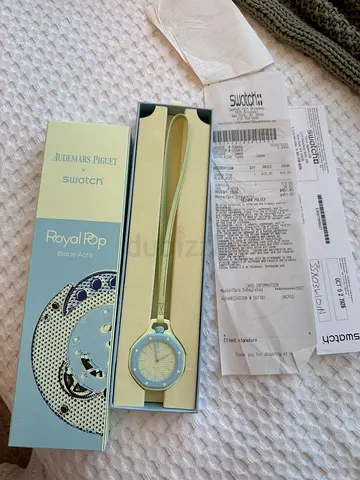 AP x Swatch Royal Pop Blaue Acht