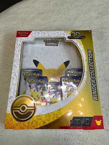 Pokémon TCG 30th Anniversary Binder Collection. Sealed