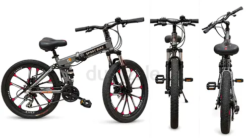 Foldable 20" Mountain Sport Bike - Dual Suspension, 21-Speed(price negotiable)