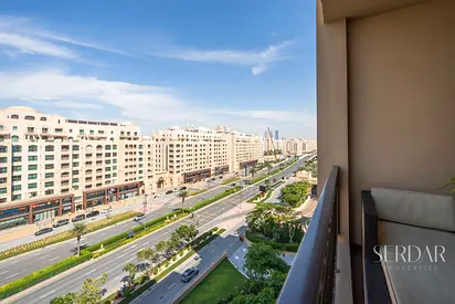Beachfront View | 1BR Apartment | The Fairmont Palm Residence North