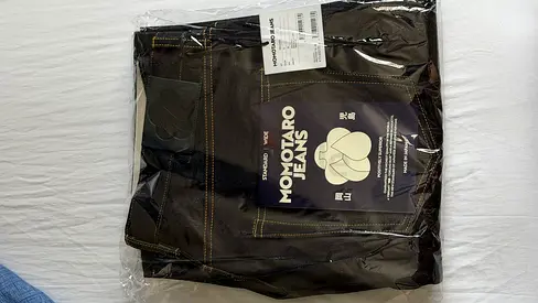 Momotaro Jeans #400 Standard Wide 14.7oz – Size 36 – Brand New