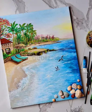 Authentic Handmade oil painting