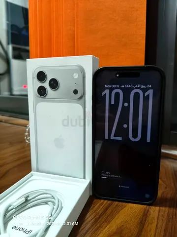 iPhone 17 pro max 265 GB silver