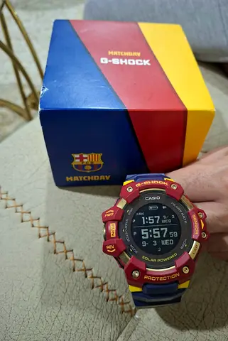Casio G-Shock GBD H1000 FC Barcelona edition like new with box