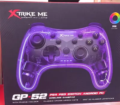 Xtrike Me GP-52 RGB Wireless Gamepad - Brand new