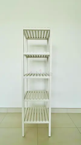 Shelving unit white wood IKEA Muskan