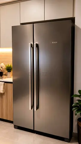 Bosch Side By Side refrigerator freezer