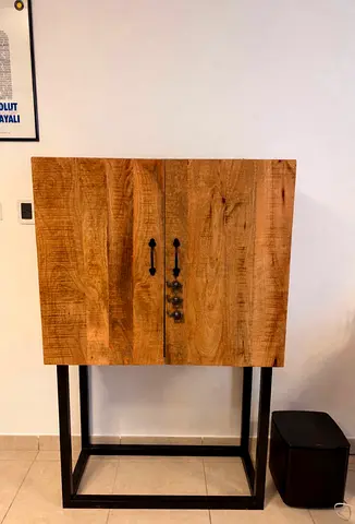 Solid Wood Cabinet Bar
