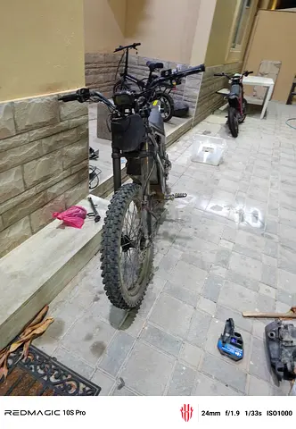 Used Mountain Bike (needs minor repairs) - sturdy frame, off-road tires