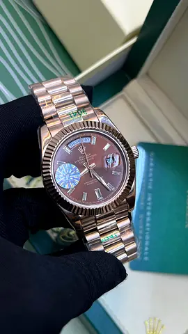 Rolex automatic sapphire glass mens watch