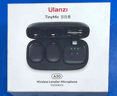 Ulanzi TinyMic A30 Wireless Lavalier Microphone