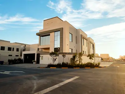 A unique opportunity to own a modern corner villa featuring a sophisticated contemporary design and excellent finishes, combining luxury, comfort, and