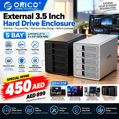 ORICO 5-Bay Storage Expansion