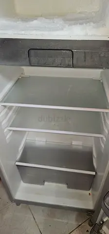 Small fridge/freezer interior - shelves and drawer (used)