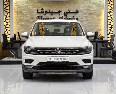 AED 932 EMi at 0% DP | Volkswagen Tiguan ( 2019 Model ) in White Color GCC Specs