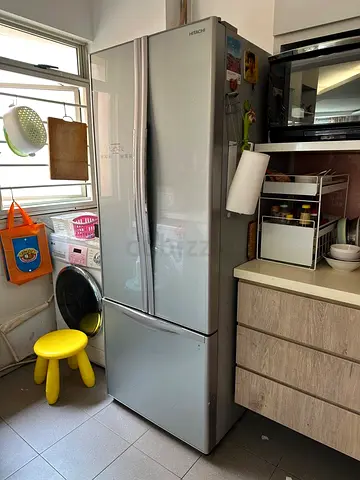 Hitachi Franch Door Side By Side Digital Invtar Latest Version Refrigerator 75cm