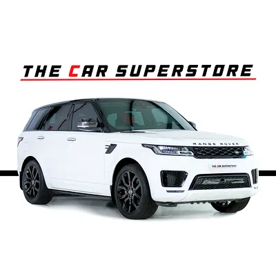 Range Rover Sport V8 Autobiography-GCC-Low Mileage-High Gloss Black Rims-Rear Seat Entertainment