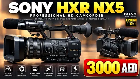 CAMERA SONY HXR NX5