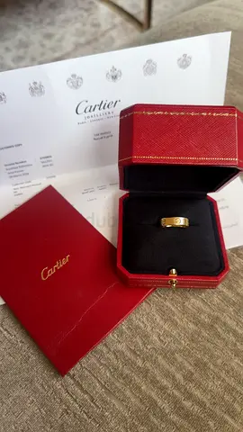 Original cartier love ring