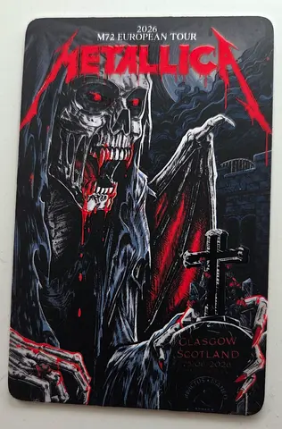 Metallica Fancard M72 Tour 2026