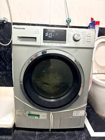 Panasonic Front Load Washing Machine - 8kg, Good Working Condition