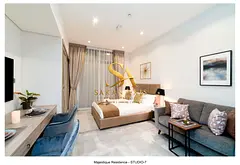 Fully Furnished Studio | Spacious Unit | Garden View