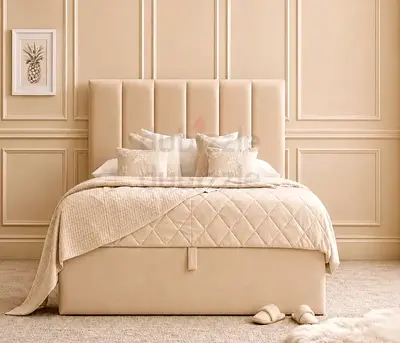 Brand new Single size Fabric bed frame with Mattress Available