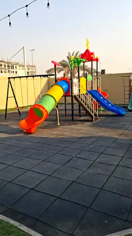 Outdoor Multi-Play Kids Playground Set with Slides and Tunnel