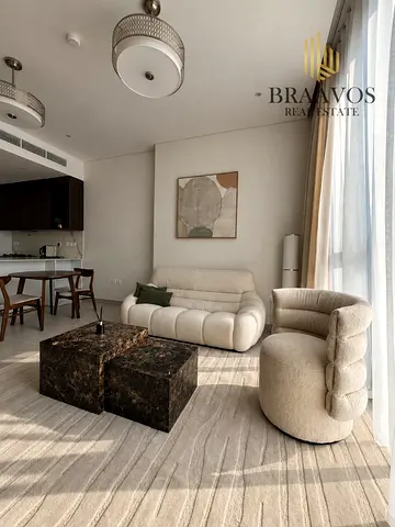 Modern 1BR Apartment | RA1N Residence JVC | Furnished | Balcony & Community View