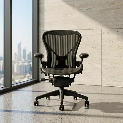 Used Herman Miller Aeron Size C in Good Condition