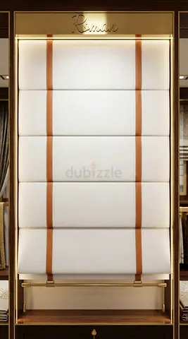 Luxurious Custom Modern Roman Blinds – Tailor-Made for Your Interior
