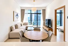 Fully Furnished 1-Bedroom | High Floor | Riviera Beachfront