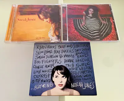 3 Norah Jones Music CD’s