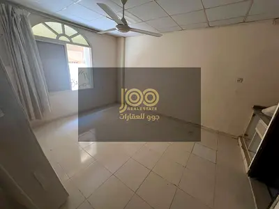 A spacious studio is available for annual rent in a prime location in Al Nuaimiya 1, Ajman, situated on Kuwait Street in a vibrant area close to essen