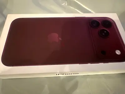 Sealed iPhone 18 Pro Max 512gb Burgundy) in Original Box new sealed