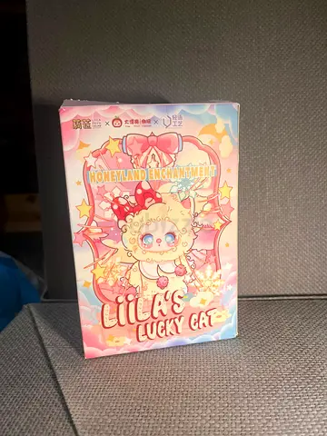 Cute pastel collectible toy box — unopened/like new