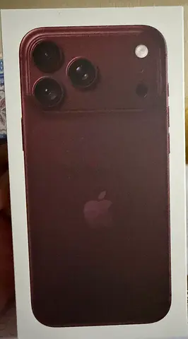 Brand New iPhone 18 Pro Max 256 GB Burgandy