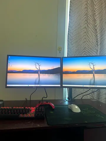 Gaming PC Setup | i5-10400F | RX 580 8GB | Dual Monitor | Full Accessories