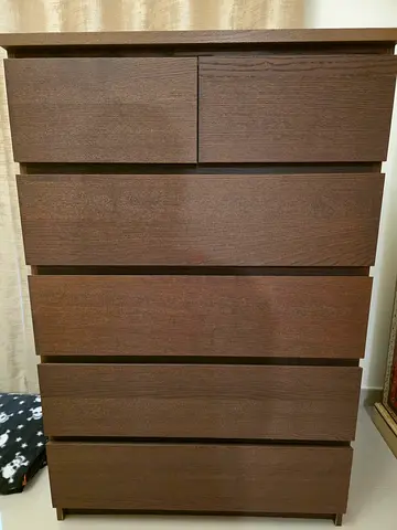IKEA MALM CHEST OF DRAWERS