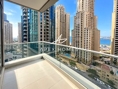 CHILLER FREE | 1BED | SEA VIEW | VACANT |MID FLOOR