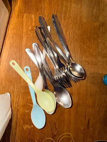 Assorted Spoons and Cutlery - Mixed Set, Good Condition