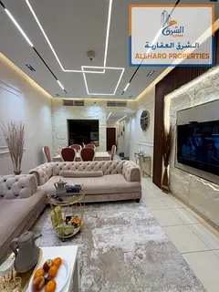 Great Opportunity for Sale in Ajman One Towers A spacious 2-bedroom apartment with a living room, re