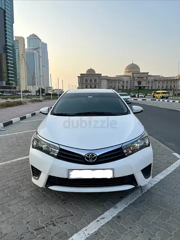 Excellent Condition and Clean 2014 Toyota Corolla SE GCC Specs